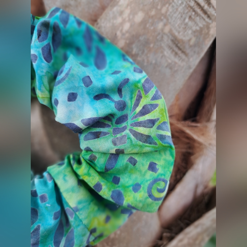 Today Special Listing Offer FOUR 100% Cotton Scrunchies Bundle - Picture 10 of 11